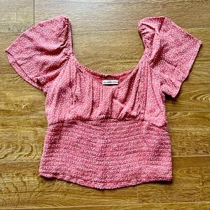 Abercrombie & Fitch crinkle top